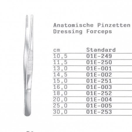 Pensa anatomica dreapta 10.5 - 30 cm - Img 2