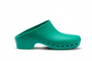 LICHIDARE STOC Saboti Calzuro Classic fara perforatii - Verde, marimea 46/47 !reduceri!