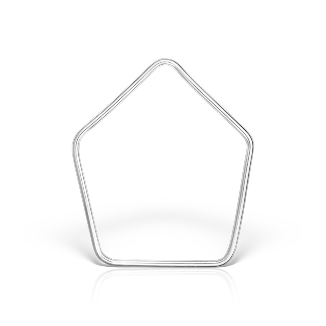 PURE FRAME Bratara din argint 925 - Img 1