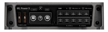 Amplificator Auto Hertz Mille Power ML Power 5, 5 canale, 1000 W - Img 7