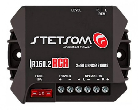 Amplificator auto STETSOM IR 160.2 - 2 RCA, 2 canale, 160W - Img 5