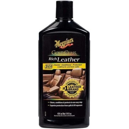 GOLD CLASS LEATHER CLEANER SI CONDITIONER - MEGUIARS - Img 5