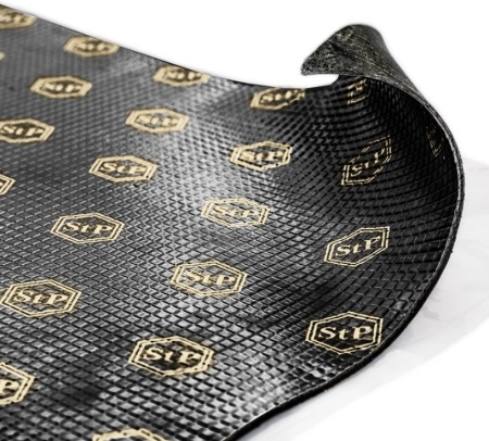Insonorizant Auto Premium STP Massa Bassa Gold, 2.7mm, 375x530mm, 0.199 m2, Foaie - Img 2