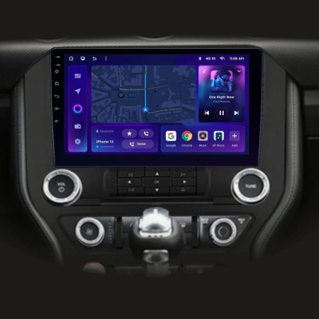 Navigatie Auto MOSS M2 Ford Mustang 6 2015-2023 4+32GB 9" IPS Octa-core 1.6Ghz, Android 4G Bluetooth 5.1 DSP - Img 2
