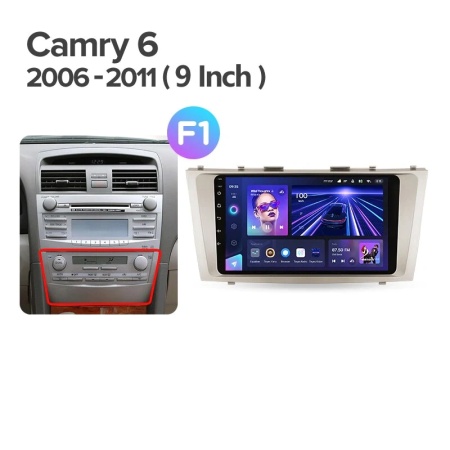 Navigatie Auto MOSS M2 Toyota Camry 6 2006-2011 4+32GB 9" IPS Octa-core 1.6Ghz, Android 4G Bluetooth 5.1 DSP - Img 6