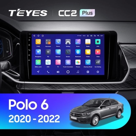 Navigatie Auto Teyes CC2 PLUS Volkwagen Polo 6 2020-2022 4+32GB 10.2" QLED Octa-core 1.8Ghz Android 4G Bluetooth 5.1 DSP - Img 2