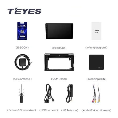 Navigatie Auto Teyes CC2L Volkswagen Transporter T5 2003-2015 2+32GB 9" IPS Octa-core 1.8Ghz, Android 4G Bluetooth 5.1 DSP - Img 2