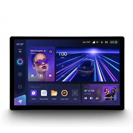 Navigatie Auto Teyes CC3 2K 4+32GB 13" QLED Octa-core 2Ghz Android 4G Bluetooth 5.1 DSP