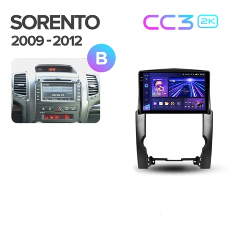 Navigatie Auto Teyes CC3 2K Kia Sorento 2010-2015 4+32GB 10.36" QLED Octa-core 2Ghz, Android 4G Bluetooth 5.1 DSP - Img 9