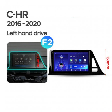 Navigatie Auto Teyes CC3 2K Toyota C-HR 2016-2023 4+32GB 9.5&quot; QLED Octa-core 2Ghz, Android 4G Bluetooth 5.1 DSP - Img 8