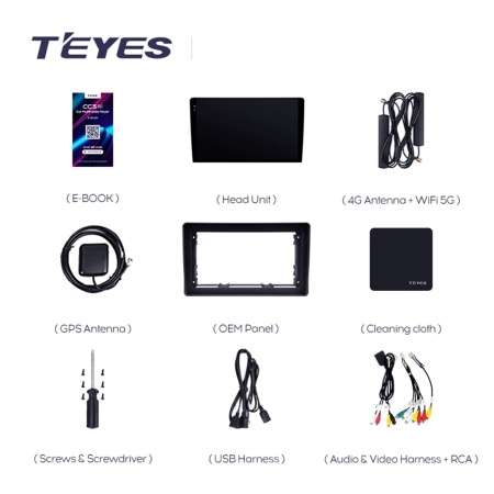 Navigatie Auto Teyes CC3 Fiat Panda 2003-2012 6+128GB 9" QLED Octa-core 1.8Ghz, Android 4G Bluetooth 5.1 DSP - Img 8