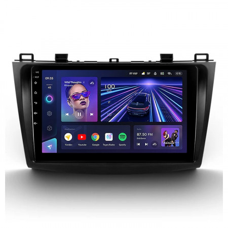 Navigatie Auto Teyes CC3 Mazda 3 II 2009-2013 4+64GB 9" QLED Octa-core 1.8Ghz, Android 4G Bluetooth 5.1 DSP