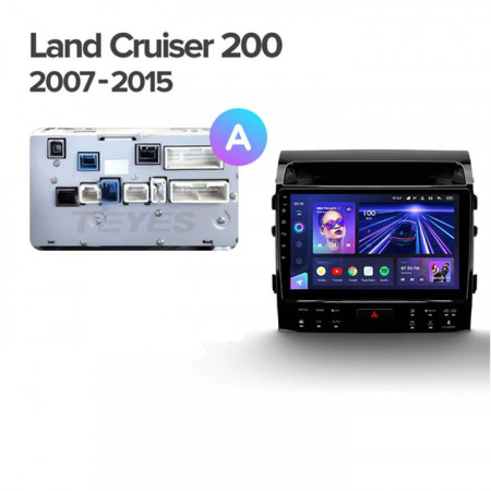Navigatie Auto Teyes CC3 Toyota Land Cruiser 11 J200 2007-2015 II 4+32GB 10.2&quot; QLED Octa-core 1.8Ghz Android 4G Bluetooth 5.1 DSP - Img 8