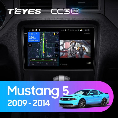 Navigatie Auto Teyes CC3L WiFi Ford Mustang 5 2005-2014 2+32GB 10.2" IPS Quad-core 1.3Ghz, Android Bluetooth 5.1 DSP - Img 2