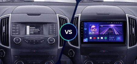 Navigatie Auto Teyes CC4 Ford Edge 2 2015-2018 6+64GB 9.5" QLED Octa-core 2.7Ghz, Android 4G Bluetooth 5.1 DSP - Img 2