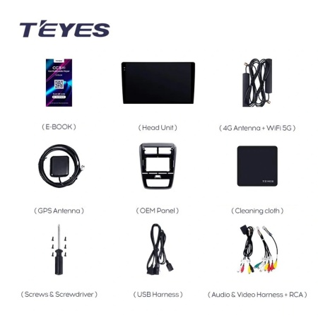 Navigatie Auto Teyes CC4L Toyota Wigo 2020-2023 6+64GB 10.2" QLED Qualcomm 2Ghz, Android 4G Bluetooth 5.1 DSP - Img 4