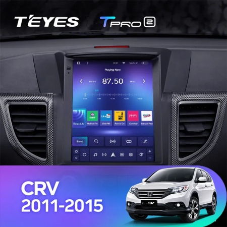Navigatie Auto Teyes Tip Tesla TPRO 2 Honda CR-V 4 2011-2015 4+64GB 9.7" QLED Octa-core 1.8Ghz, Android 4G Bluetooth 5.1 DSP - Img 3