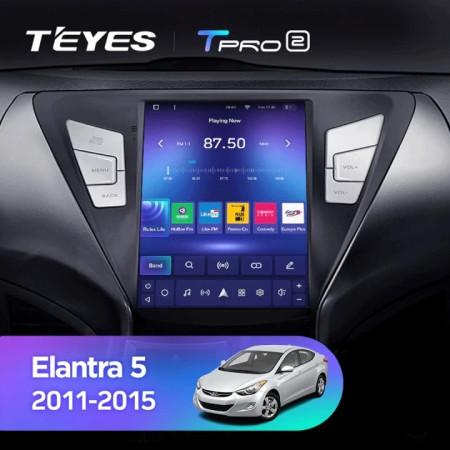 Navigatie Auto Teyes Tip Tesla TPRO 2 Hyundai Elantra 5 2010-2016 3+32GB 9.7" QLED Octa-core 1.8Ghz, Android 4G Bluetooth 5.1 DSP - Img 3