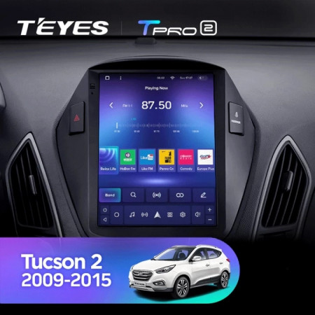 Navigatie Auto Teyes Tip Tesla TPRO 2 Hyundai Tucson 2 2009-2015 3+32GB 9.7" QLED Octa-core 1.8Ghz, Android 4G Bluetooth 5.1 DSP - Img 4