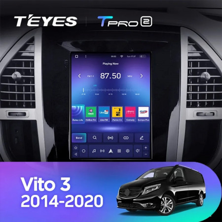 Navigatie Auto Teyes Tip Tesla TPRO 2 Mercedes-Benz Vito 3 2014-2020 3+32GB 9.7" QLED Octa-core 1.8Ghz, Android 4G Bluetooth 5.1 DSP - Img 4