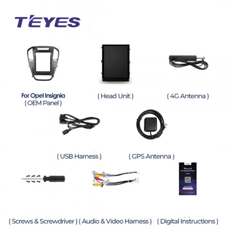 Navigatie Auto Teyes Tip Tesla TPRO 2 Opel Insignia 2008-2013 3+32GB 9.7" QLED Octa-core 1.8Ghz, Android 4G Bluetooth 5.1 DSP - Img 3