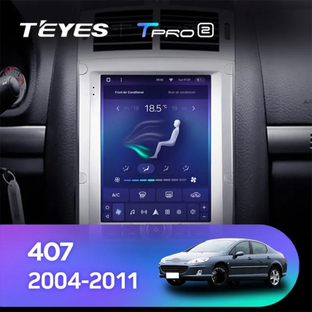 Navigatie Auto Teyes Tip Tesla TPRO 2 Peugeot 407 2004-2011 3+32GB 9.7" QLED Octa-core 1.8Ghz, Android 4G Bluetooth 5.1 DSP - Img 3
