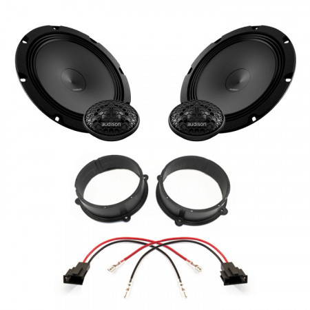 Pachet difuzoare auto Audison Prima dedicat usi fata Audi Q7 2005-2015, RMS 100W - Img 2