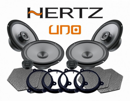 Pachet difuzoare auto Hertz Uno dedicat Dacia Duster 2 (2017 - 2019)