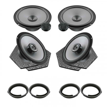 Pachet difuzoare auto Hertz Uno dedicat Ford Mondeo 2012-, RMS 75W - Img 2