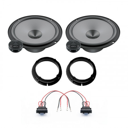 Pachet difuzoare auto Hertz Uno dedicat usi fata Audi A2 2000-2005, RMS 75 W - Img 2