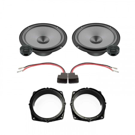 Pachet difuzoare auto Hertz Uno dedicat usi fata Mitsubishi Colt 2004-2012, RMS 55W - Img 2