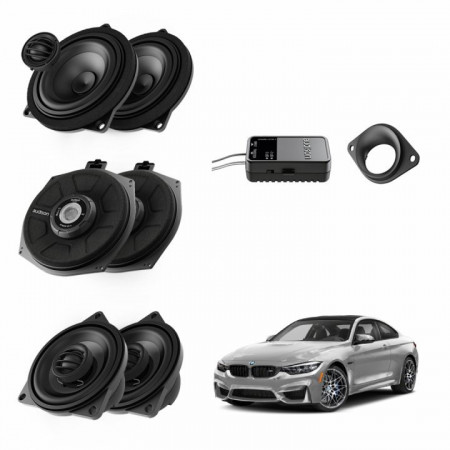 Pachet difuzoare Plug&amp;Play Audison dedicate BMW K4E X4M - Img 2