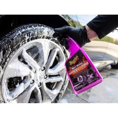 SOLUTIE CURATAT JANTE SI ANVELOPE, 710 ML, HOT RIMS ALL WHEEL CLEANER -MEGUIARS - Img 3