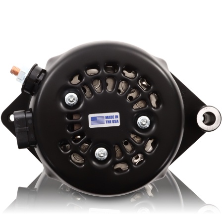 Alternator S Series Billet 170A – Ford 6/12 6S – Negru - Img 2