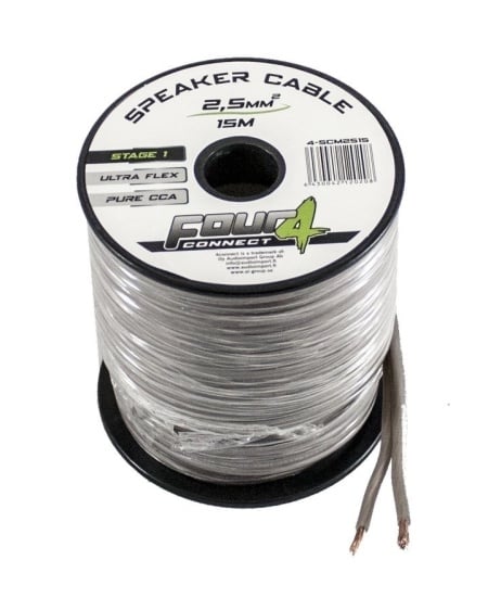 Cablu boxe Four Connect, 4-SCM2515, Stage 1, 15 M, 2.5 MM2, OFCA