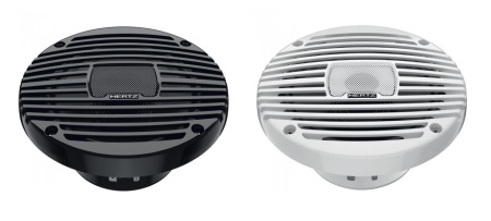 Difuzorare Marine Hertz HEX 6.5 M - TW / TC, Alb / Negru, set coaxial 2 căi, 165 mm, 50W RMS - Img 2