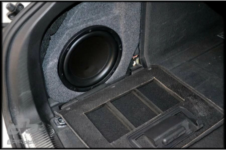 Incinta inchisa subwoofer dedicat Audi A4 B8 Avant, 250 mm, 15L - Img 9