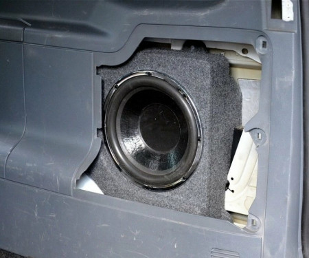 Incinta inchisa subwoofer dedicat Mercedes Viano W639 long, 300 mm, 25L - Img 9