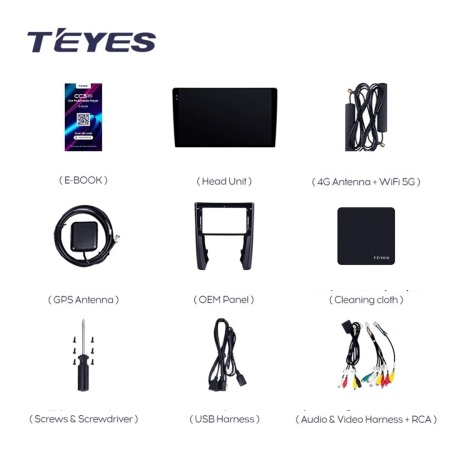 Navigatie Auto cu Asistenta AI Teyes CC4 PRO Kia Cerato 3 2012-2017 8+128GB 9.5" QLED, Android 13, 5G, 7.1 DSP, CarPlay - Img 10