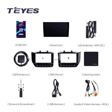 Navigatie Auto cu Asistenta AI Teyes CC4 PRO Maserati GranTurismo 2007-2019 8+128GB 9.5&quot; QLED, Android 13, 5G, 7.1 DSP, CarPlay - Img 7