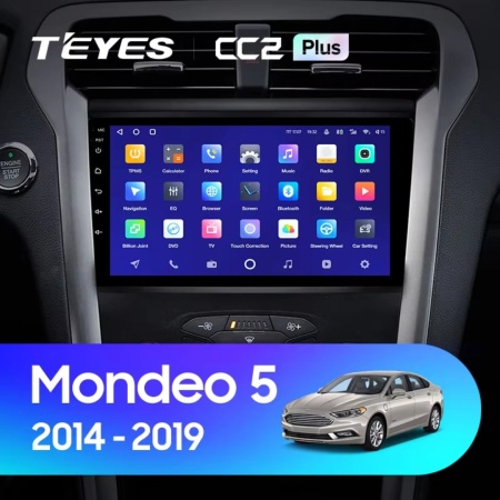 Navigatie Auto Teyes CC2 Plus Ford Mondeo 5 2022-2023 4+32GB 9" QLED Octa-core 1.8Ghz, Android 4G Bluetooth 5.1 DSP - Img 2