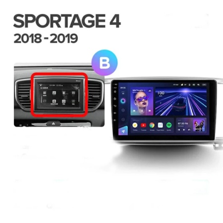 Navigatie Auto Teyes CC3 2K 360° Kia Sportage 4 2018-2020 6+128GB 9.5" QLED Octa-core 2Ghz, Android 4G Bluetooth 5.1 DSP - Img 7