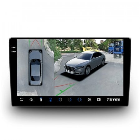 Navigatie Auto Teyes CC3 2K 360° Toyota Aygo 2020-2023 6+128GB 10.36" QLED Octa-core 2Ghz, Android 4G Bluetooth 5.1 DSP - Img 3