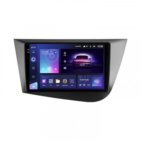 Navigatie Auto Teyes CC3 2K Seat Leon 2 2005-2012 4+32GB 9.5" QLED Octa-core 2Ghz Android 4G Bluetooth 5.1 DSP - Img 2