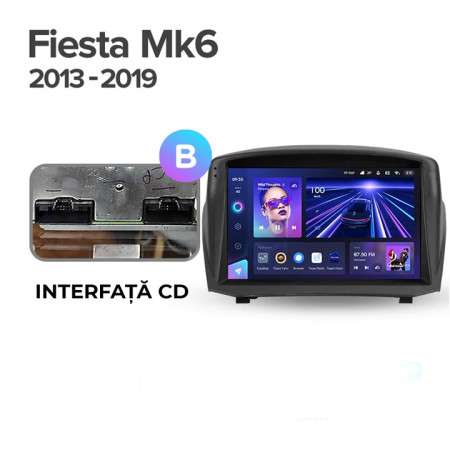 Navigatie Auto Teyes CC3 360° Ford Fiesta 6 2008-2019 6+128GB 9" QLED Octa-core 1.8Ghz, Android 4G Bluetooth 5.1 DSP - Img 7