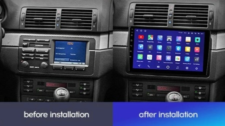 Navigatie Auto Teyes CC3 BMW Seria 3 E46 1998-2006 6+128GB 9" QLED Octa-core 1.8Ghz, Android 4G Bluetooth 5.1 DSP - Img 3