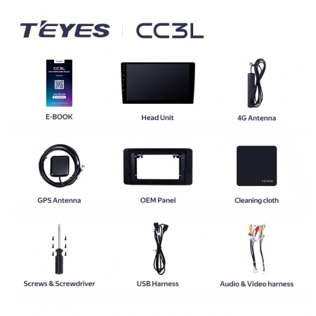 Navigatie Auto Teyes CC3L Skoda Rapid 2 2019-2023 4+32GB 10.2" IPS Octa-core 1.6Ghz, Android 4G Bluetooth 5.1 DSP - Img 6