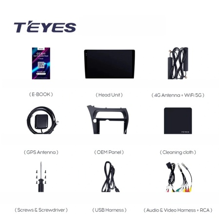 Navigatie Auto Teyes CC4 Honda Civic 8 2005-2012 6+64GB 9.5" QLED Octa-core 2.7Ghz, Android 4G Bluetooth 5.1 DSP - Img 4