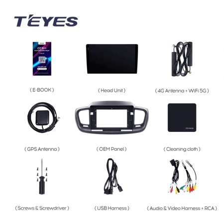 Navigatie Auto Teyes CC4 Kia Sorento 2015-2020 6+64GB 10.36" QLED Octa-core 2.7Ghz, Android 4G Bluetooth 5.1 DSP - Img 5