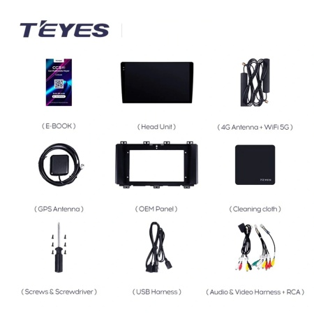 Navigatie Auto Teyes CC4 Seat Ateca 2016-2021 6+64GB 9.5" QLED Octa-core 2.7Ghz, Android 4G Bluetooth 5.1 DSP - Img 3
